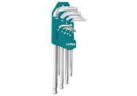 1.5-10mm Bộ lục giác đầu bi dài 9 chi tiết Total THT106292 1.5-10mm Bộ lục giác đầu bi dài 9 chi tiết Total THT106292