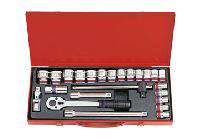 1/2" bộ tuýp 24 chi tiết hệ inch Kingtony 4028SR 1/2" bộ tuýp 24 chi tiết hệ inch Kingtony 4028SR