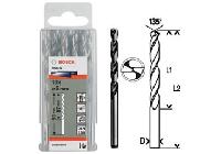 2.2mm Bộ mũi khoan sắt 10 mũi HSS-G Bocsh 2608595052
