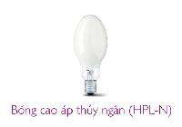 250W Bóng cao áp thuỷ ngân HPL-N-Dạng bầu-E40