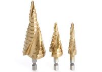 4-32mm Bộ mũi khoan côn HSS 3 chi tiết lõi nhiều bước khoan chuôi lục giác Workzone 25103953