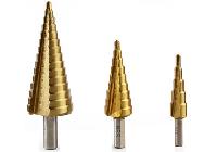4-32mm Bộ mũi khoan côn HSS 3 chi tiết lõi nhiều bước khoan chuôi vặn Workzone 25034325