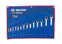 8-24mm bộ cờ lê vòng miệng 14 cái hệ mét Kingtony 12114MR 8-24mm bộ cờ lê vòng miệng 14 cái hệ mét Kingtony 12114MR