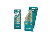 Bộ mũi khoan kim loại HSS 6 chi tiết Total TACSD0065