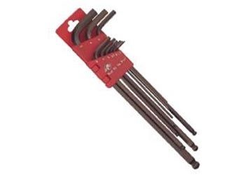 Bộ chìa lục giác bi 9 cây dài Crossman 66-099